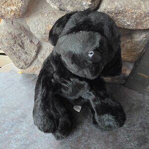 The Black Dog Black Labrador Puppy Stuffed Animal Toy